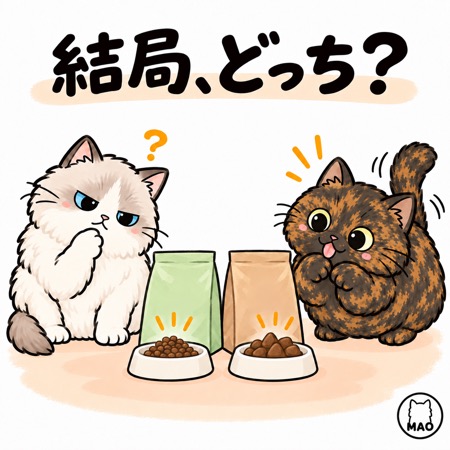 ヒルズとロイヤルカナン、結局どっち？